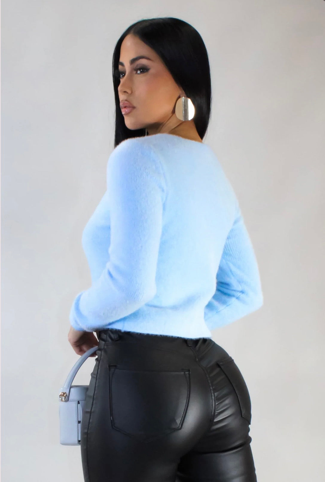 Classy Periwinkle Sweater