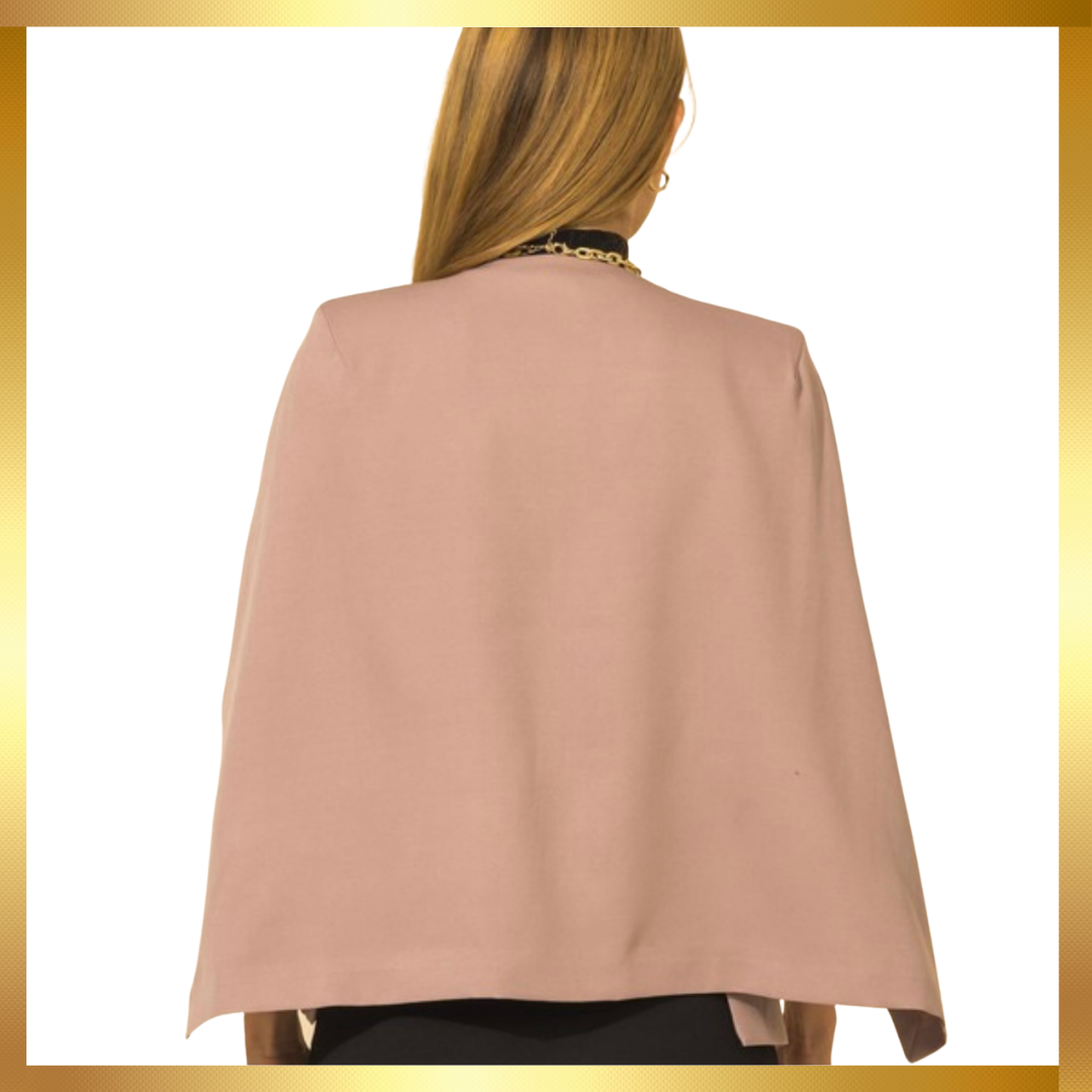 Open Cape Blazer